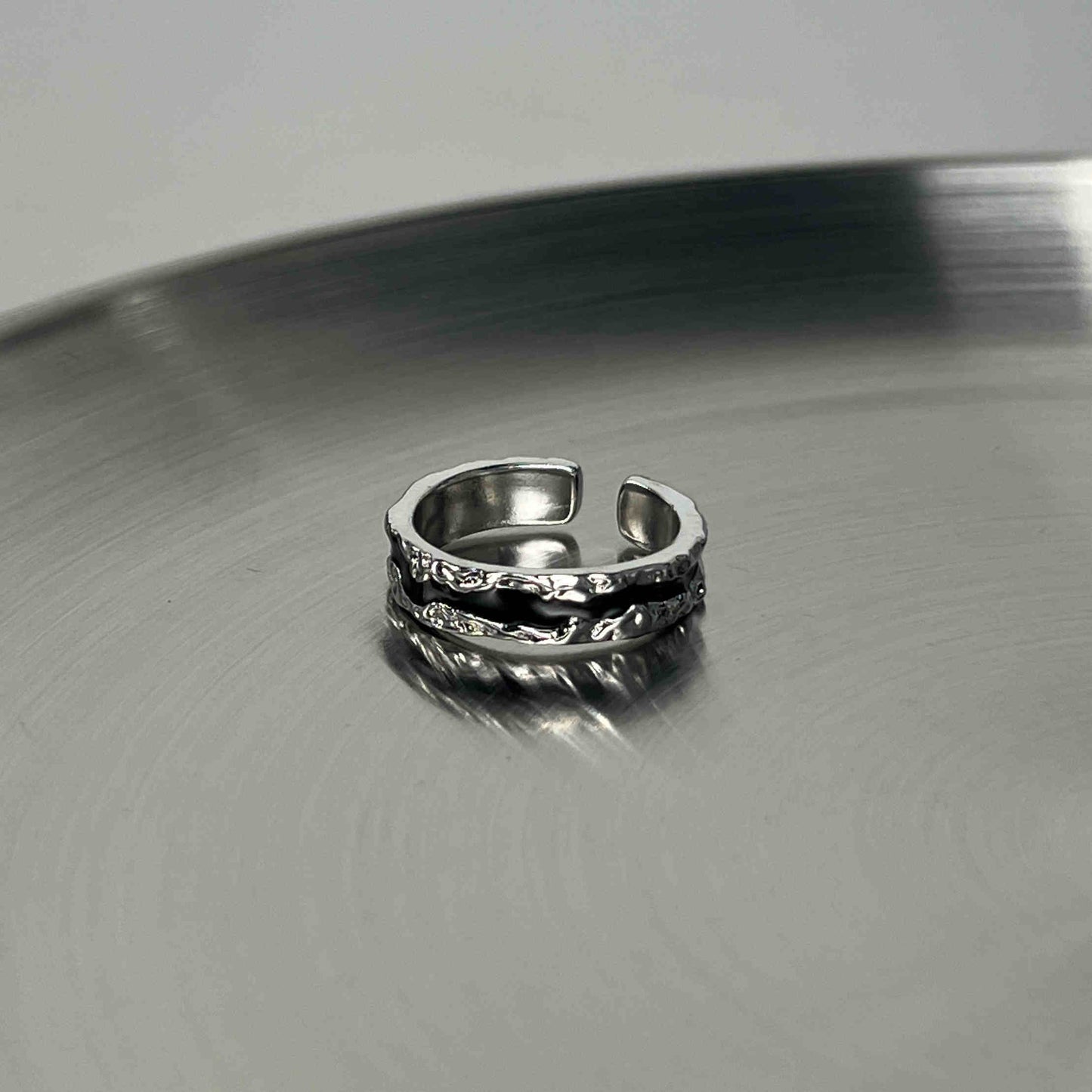 Dark Bracelet Ring Set