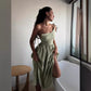 Cotton Backless Spaghetti Strap Dress