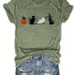 Halloween Pumpkin Printed Top