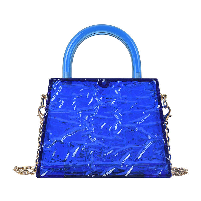 Mini Transparent Chain Bag