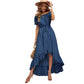 Wildly Irregular Cinched Dress