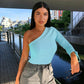 Women's One Shoulder Top