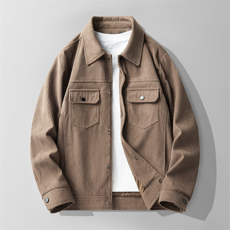 Loose Leisure All-Matching Workwear Jacket For Men