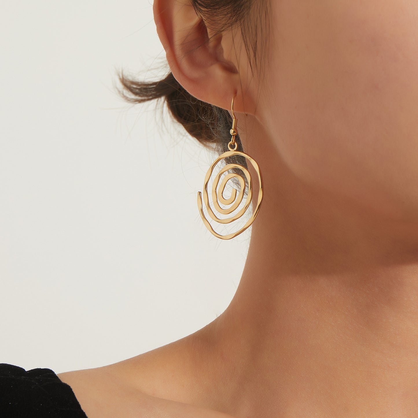 Circular Vortex Earrings