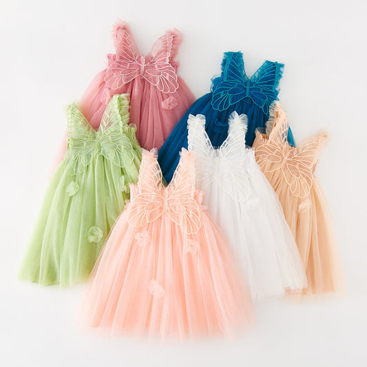 Girl's Butterfly Princess Petti Skirt