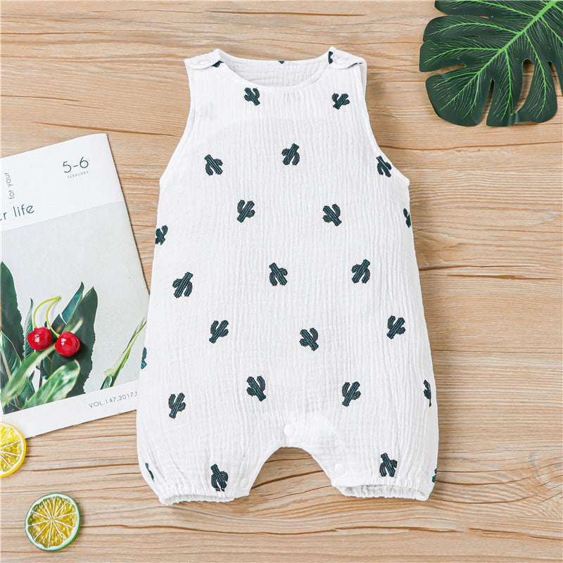 Kid's Unisex Cotton Jumpsuit
