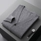 V-neck Thin Loose Wool Cardigan For Men