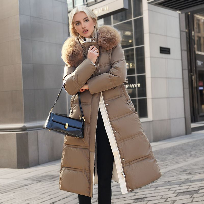 Ladies Slim-fit Puffer Padded Coat
