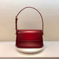 Leather One Shoulder Messenger Bag