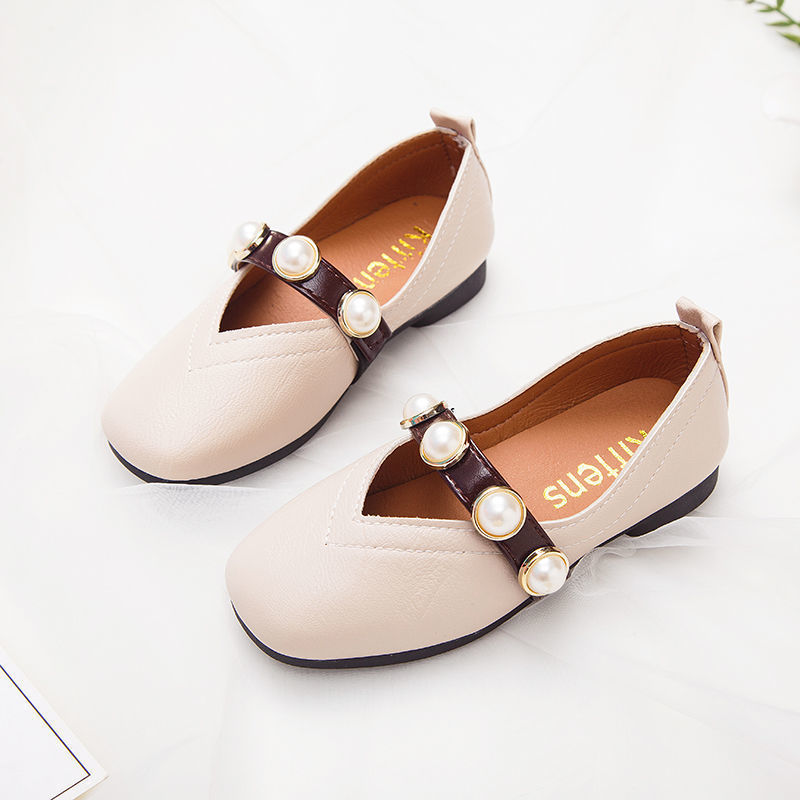 Girl's Leather Princess Shoes