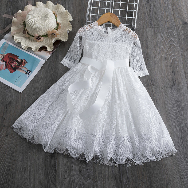 Little Girl's Big Girl Lace Dress