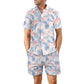 Men's 2Pcs Printed Beach Suit