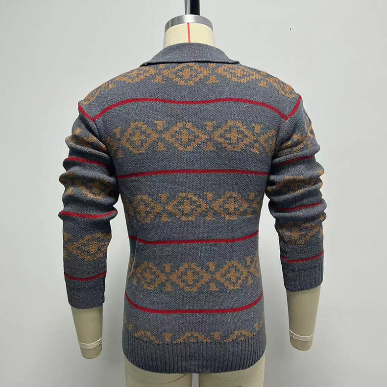 Men's Jacquard Sweater