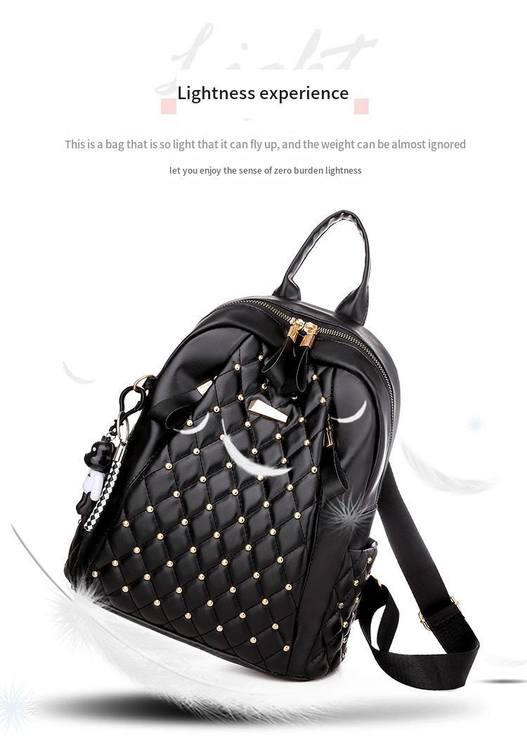 Large Soft Leather Backpack