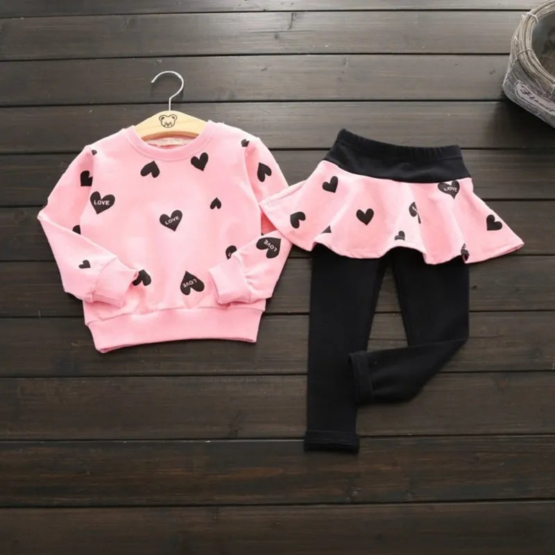 Toddler Girls Printed Set