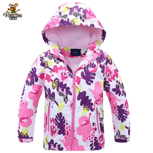 Girls Windbreaker Jacket 3-12yrs
