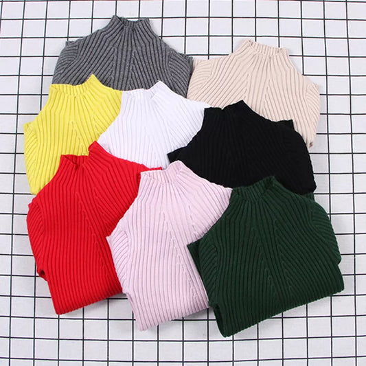 Kids Unisex Ribbed Sweater Pullover