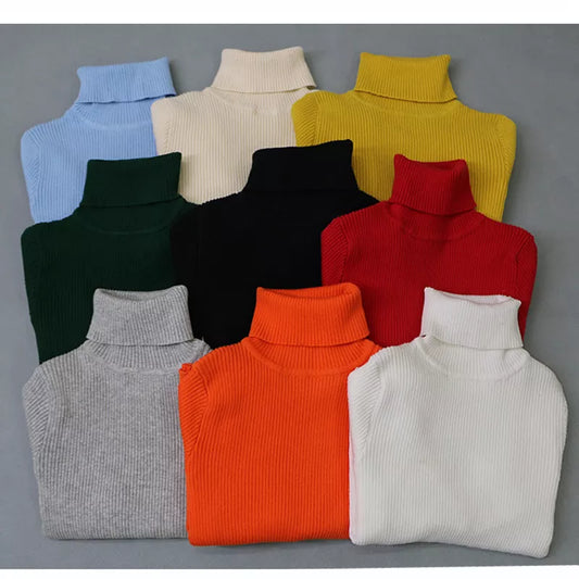 Infant Unisex Turtleneck Sweaters