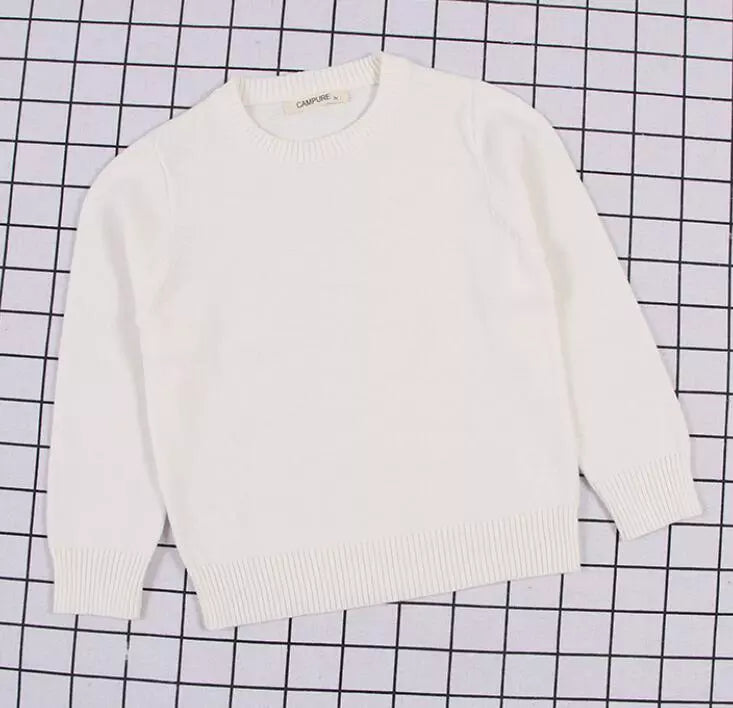 Baby Boys Pullover Sweater Cotton Long-Sleeve
