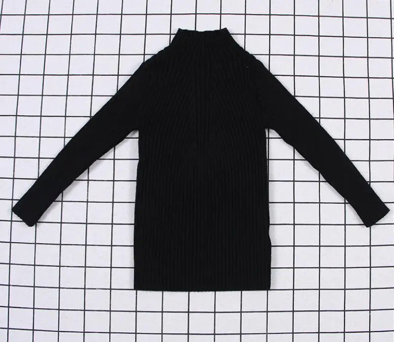 Kids Unisex Ribbed Sweater Pullover