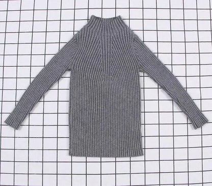 Kids Unisex Ribbed Sweater Pullover