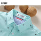 GFMY Boys Cotton Shirts Short-Sleeved Boys 2-14 Years