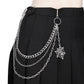 Three-layer Spider Web Jeans Chain