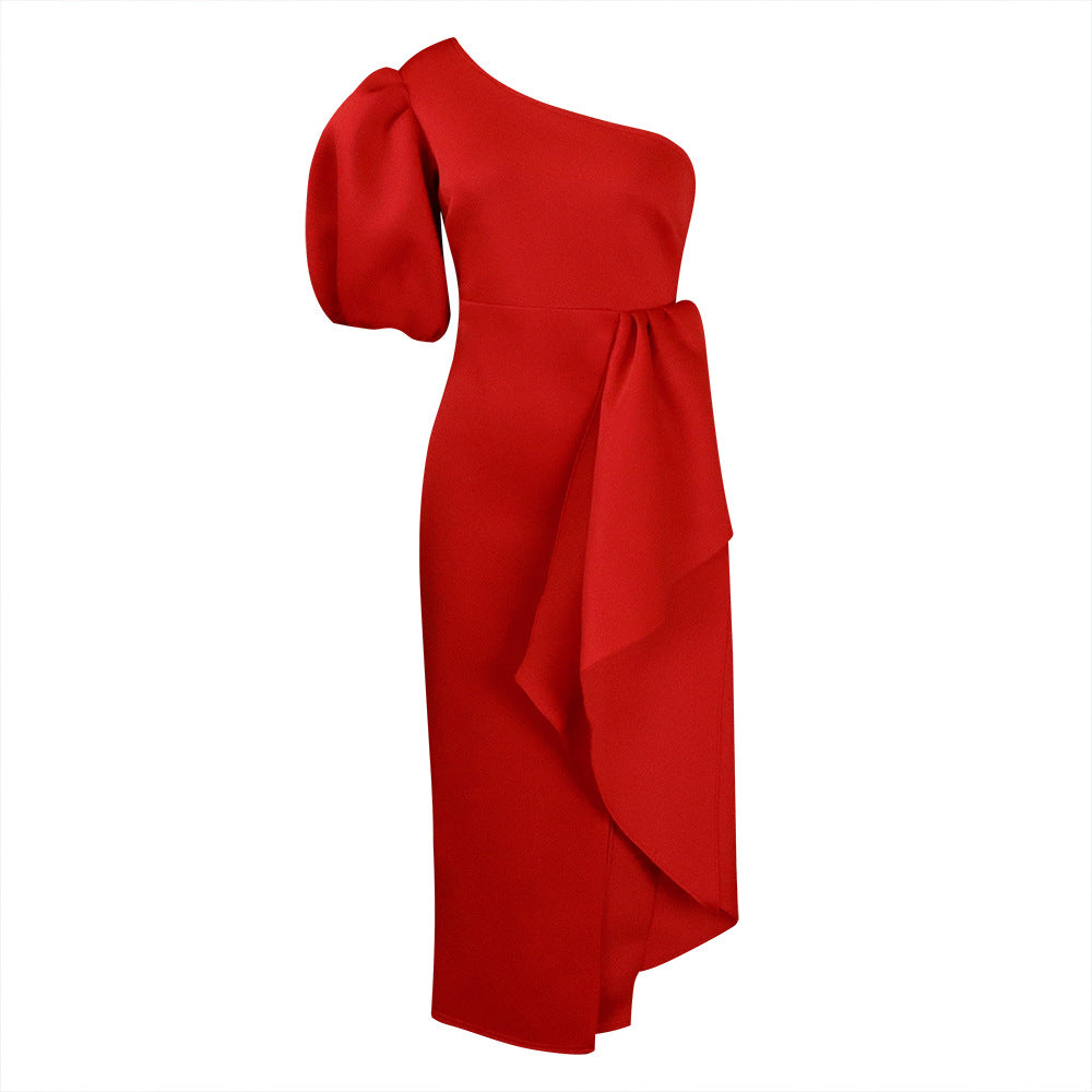 Women's One Puff Sleeve Dress