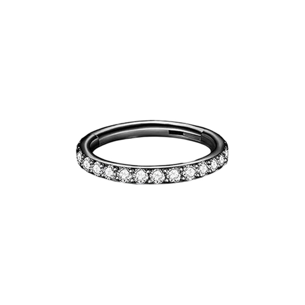 Trendy Zirconium Stainless Steel Body Rings