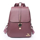 Large Capacity Soft Leather Backpack
