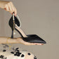 Pearly Drop Stiletto High Heels