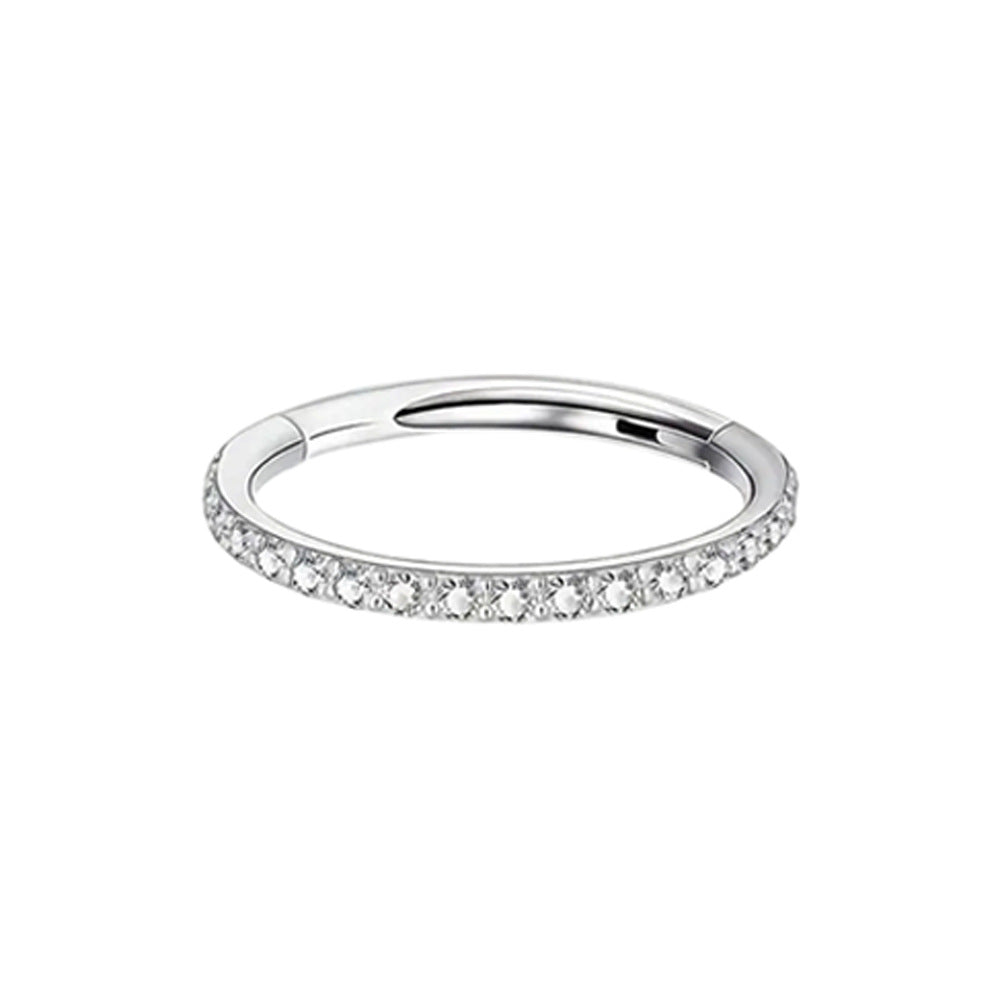 Trendy Zirconium Stainless Steel Body Rings