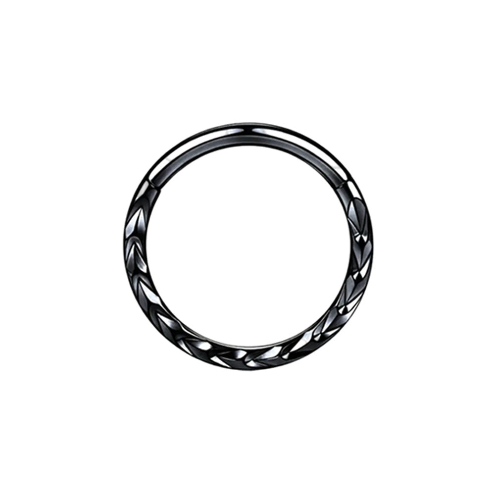 Trendy Zirconium Stainless Steel Body Rings