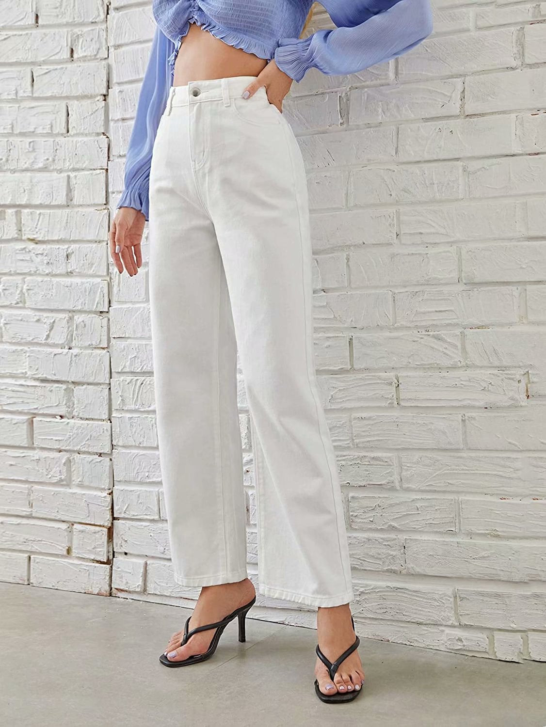 High Waist Retro Jeans