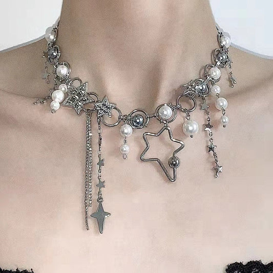 Pearl Tassel Necklace & Waist Chain