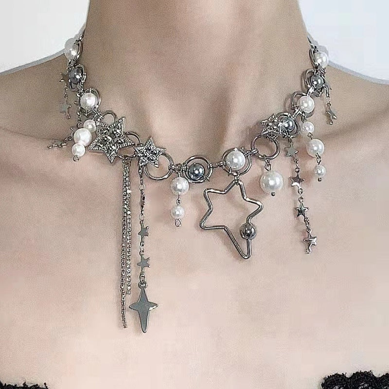 Pearl Tassel Necklace & Waist Chain