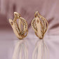 Personalized Twist Irregular Ear Studs