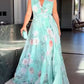 Women's Printed Chiffon Dress