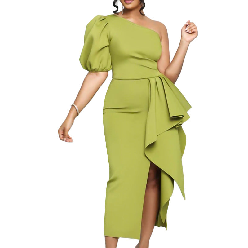 Women's One Puff Sleeve Dress