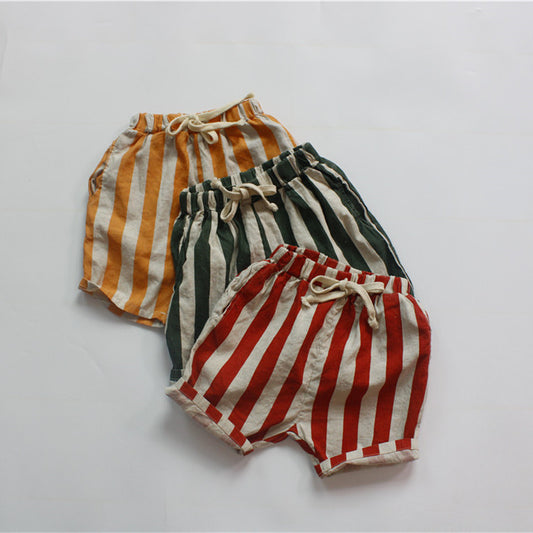 Baby's Cotton Cropped Pants