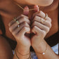Geometric Oval Ring For Women