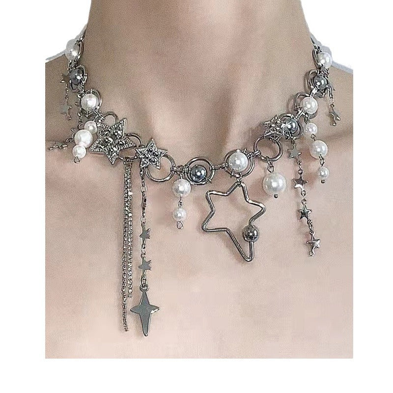 Pearl Tassel Necklace & Waist Chain