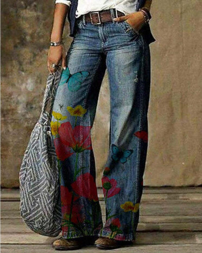 Women's Creative Jeans