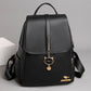 Large Capacity Soft Leather Backpack