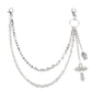 Layered Retro Skull Body Chains