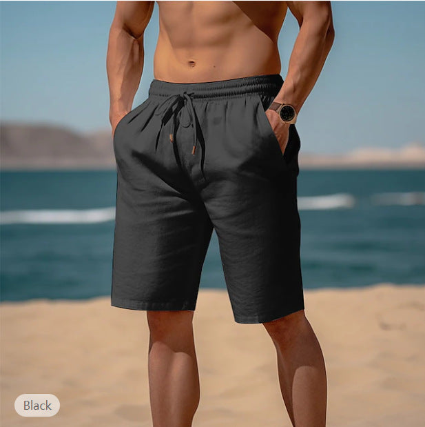 Men's Breathable Drawstring Shorts