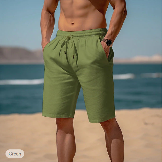 Men's Breathable Drawstring Shorts