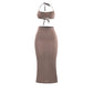 High Waist Sheath Dress