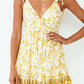 V-neck Dress With Low Back