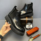 Men's Genuine Leather Retro Martin Boots